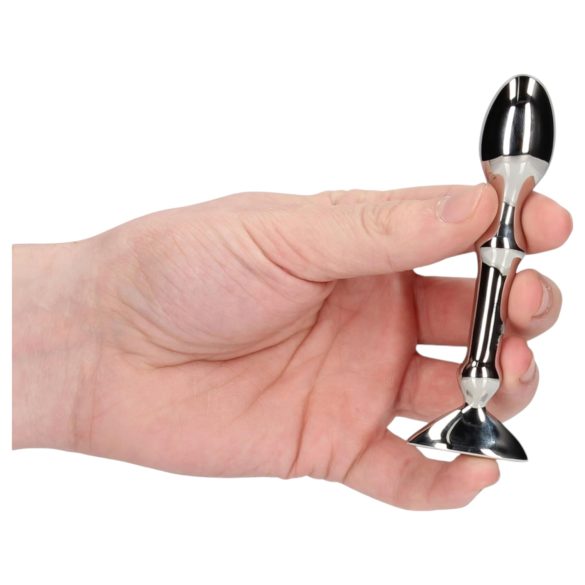 Aneros Tempo - gode en acier pour anal (argent)