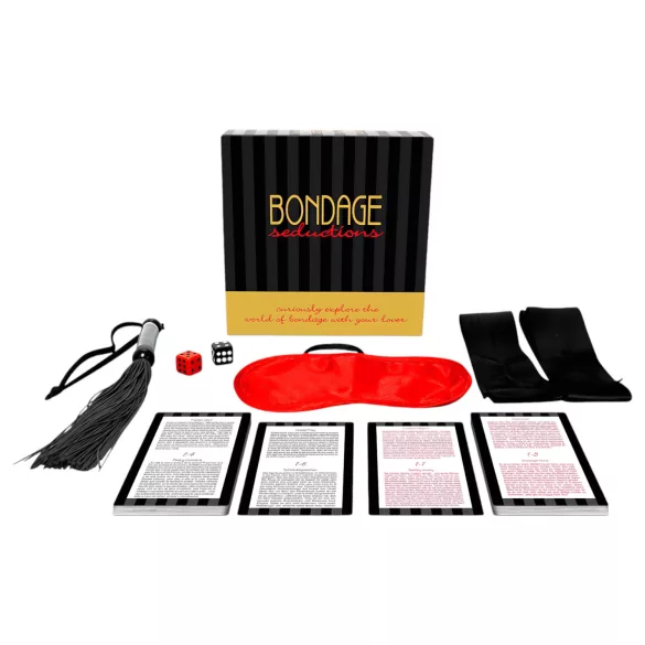 Bondage Seductions - jeu de bondage pour couple - notice en anglais