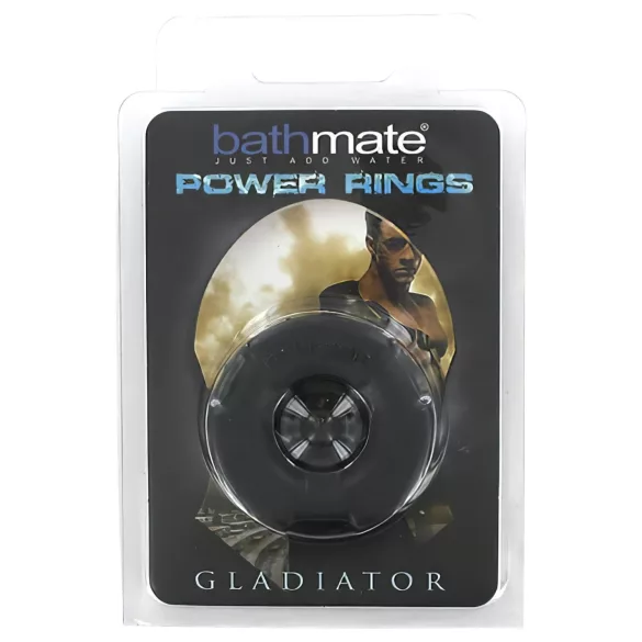 BathMate - anneau pénien Gladiator en silicone noir