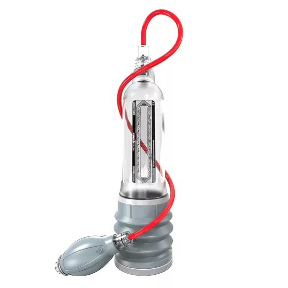 BathMate Xtreme Hydromax 9 - pompe à pénis - kit complet - transparent