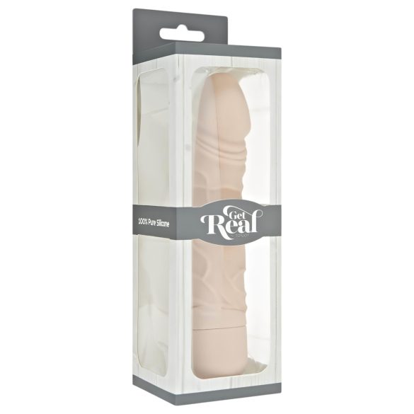 Classique Get Real - Vibromasseur réaliste en silicone (naturel)