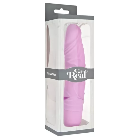 Classic Get Real - vibromasseur réaliste - silicone - rose