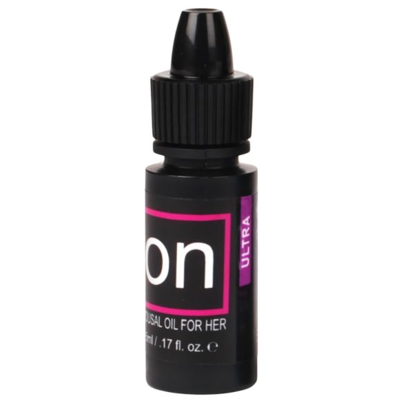 Sensuva Ultra - Huile intime frémissante pour femmes (5 ml)
