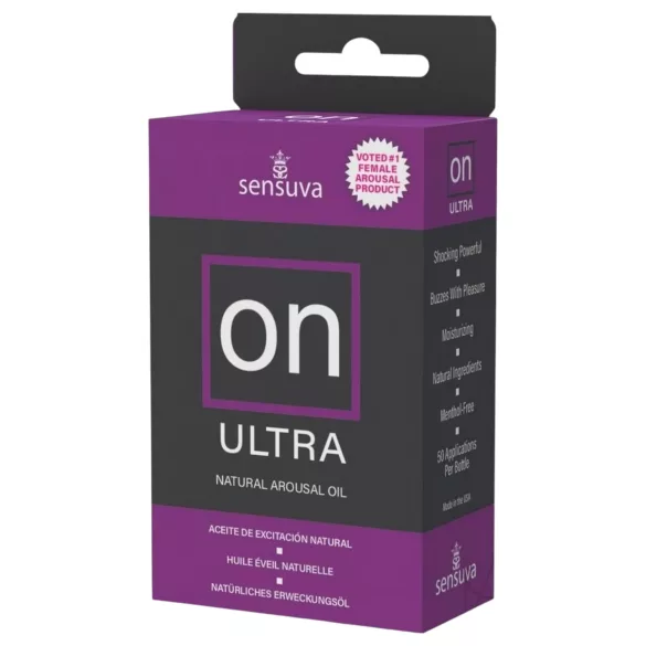 Sensuva Ultra - huile intime stimulante femme - 5ml