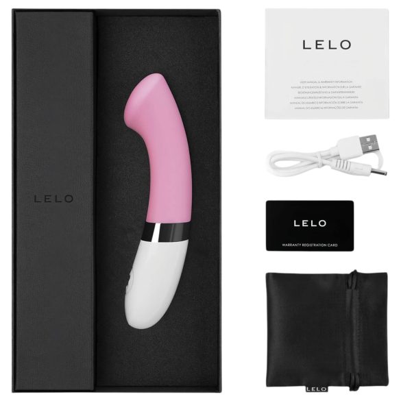 LELO Gigi 2 - vibromasseur point G - silicone - rose