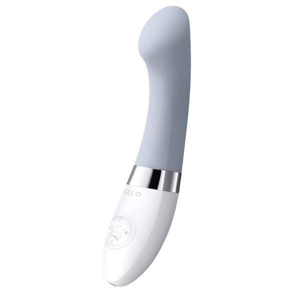 LELO Gigi 2 - Vibromasseur en silicone pour point G (bleu)