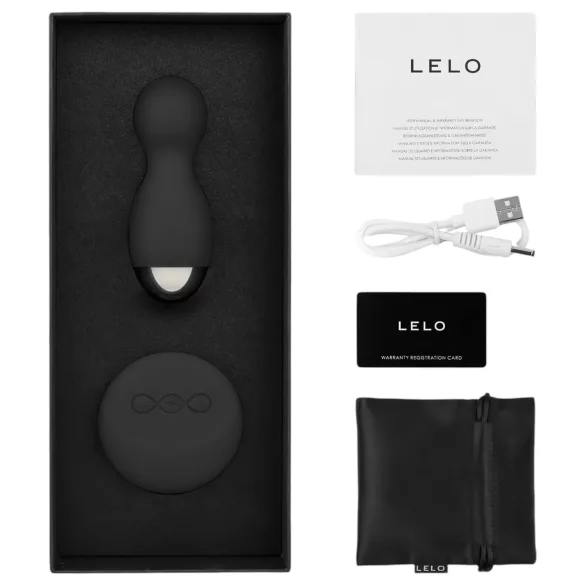 LELO Hula - oeuf vibrant rotatif (noir)