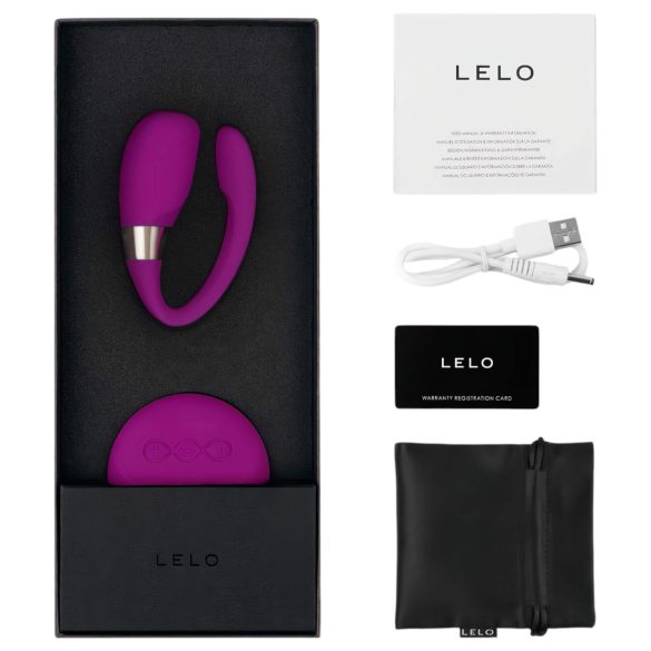 LELO Tiani 3 - vibromasseur couple silicone (violet)