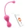 Magic Motion Kegel Master - Boule de geisha vibrante contrôlée par application (rose)
