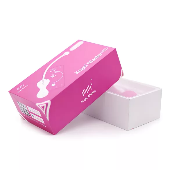 Magic Motion Kegel Master - Boule de geisha vibrante contrôlée par application (rose)