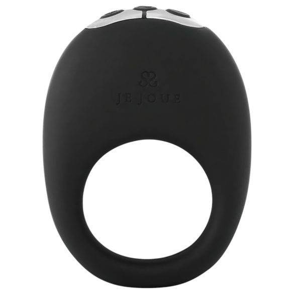 Je Joue Mio - anneau vibrant étanche et rechargeable (noir)