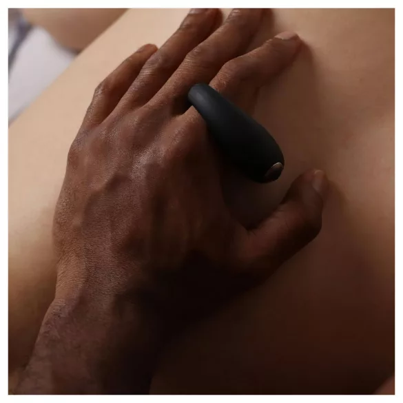 Je Joue - anneau pénien vibrant rechargeable étanche - noir