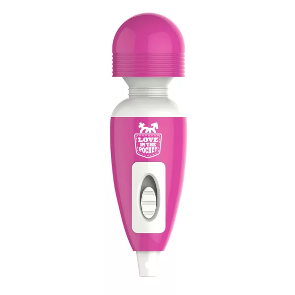 Love Wand - mini vibromasseur massant - rose