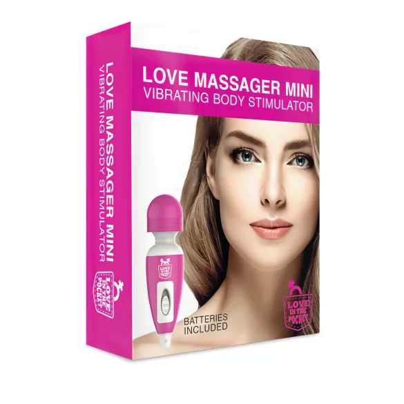 Love Wand - mini vibromasseur massant - rose