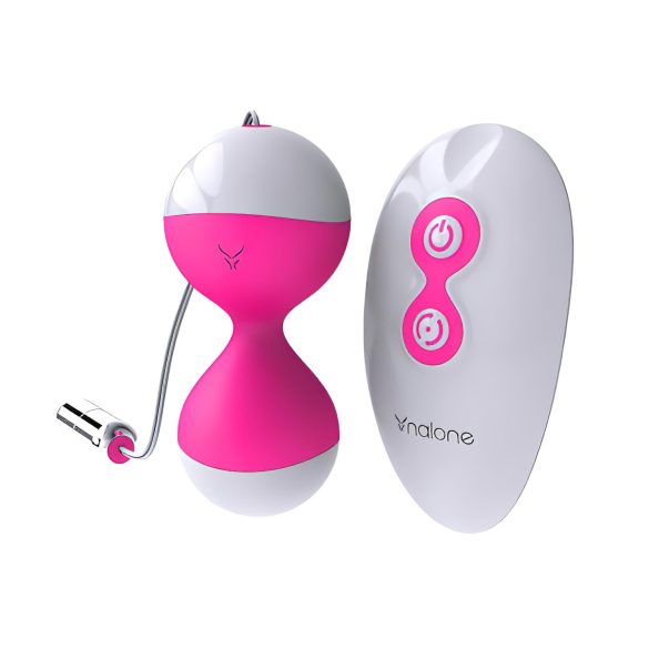 NALONE Miu Miu - duo radio de boules geisha rechargeables (rose)