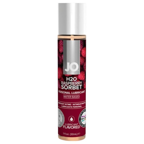 JO H2O Sorbet Framboise - lubrifiant à base d'eau (30ml)
