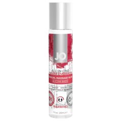   System JO Tout-en-un - Gel lubrifiant chauffant & massage (30ml)