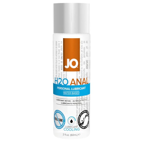 JO H2O Anal Cool - lubrifiant anal rafraîchissant à base d'eau (60ml)