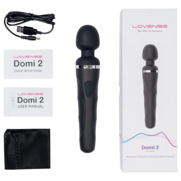 LOVENSE Domi 2 - Vibrateur massant intelligent (noir)