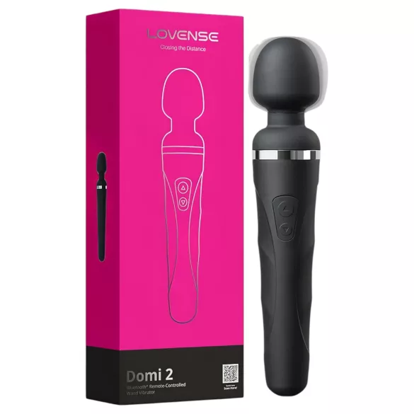 Lovense Domi 2 - Vibromasseur massant contrôlé par application (noir)