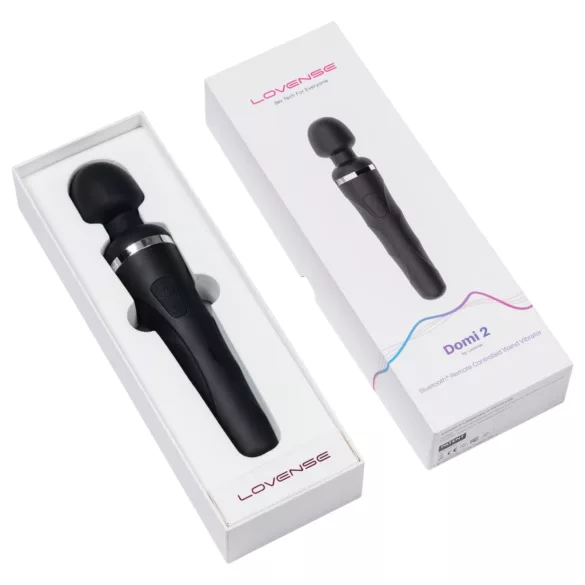 Lovense Domi 2 - Vibromasseur massant contrôlé par application (noir)