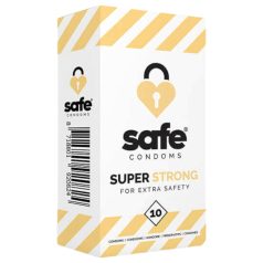   SAFE Super Strong - préservatifs extra résistants (10 pièces)