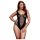 BACI Plus Size - body filet raffiné - noir (XL-XXL)
