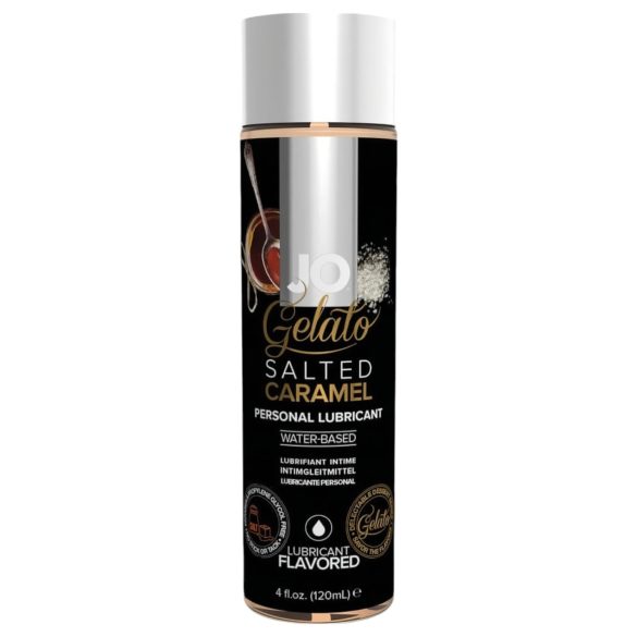 Gel JO Gelato Caramel Salé - Lubrifiant à Base d'Eau (120 ml)