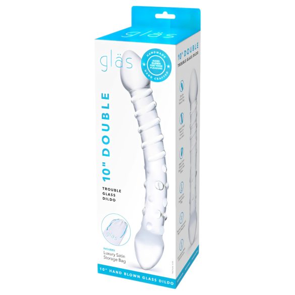 GLAS - double gode en verre (transparent)
