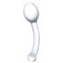 GLAS - Double gode anal en verre (transparent)