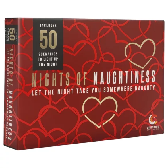 FIFTY NIGHTS OF NAUGHTINESS - jeu de société érotique pour couples - anglais