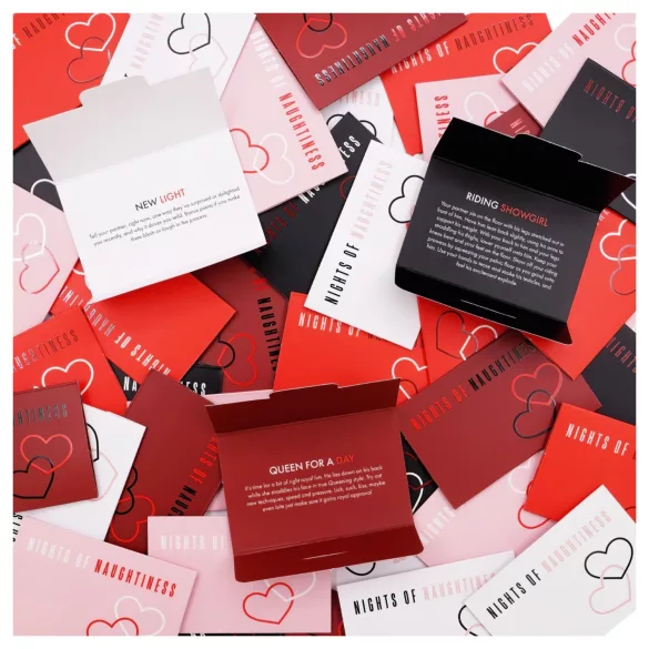 FIFTY NIGHTS OF NAUGHTINESS - jeu de société érotique pour couples - anglais