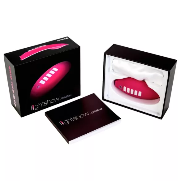 OhMiBod Lightshow - Vibromasseur clitoridien connecté avec LED (rose)