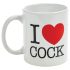 Tasse "J'aime le Coq" (noire)