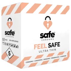 SAFE Feel Safe - Préservatifs fins (x5)