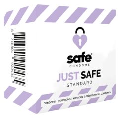   SAFE Just Safe - préservatifs standard - vanille (5 pièces)