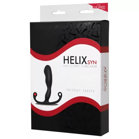 Aneros Trident Helix - plug anal prostateur homme - silicone noir