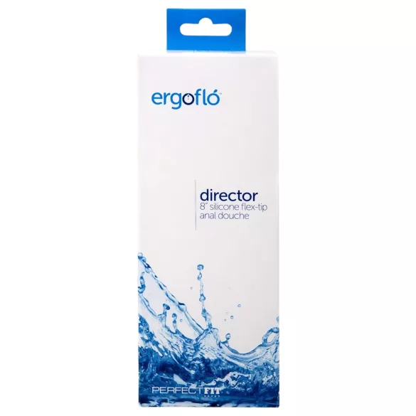 Perfect Fit Ergoflo Director - douche anale et intime - noir