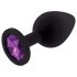 Rianne - Set de 3 plugs anaux en silicone (noir)