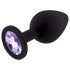 Rianne - Set de 3 plugs anaux en silicone (noir)