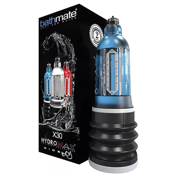Bathmate Hydromax 7 Wide Boy - pompe hydraulique (bleue)