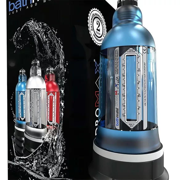 Bathmate Hydromax 7 Wide - pompe à pénis hydraulique - bleu