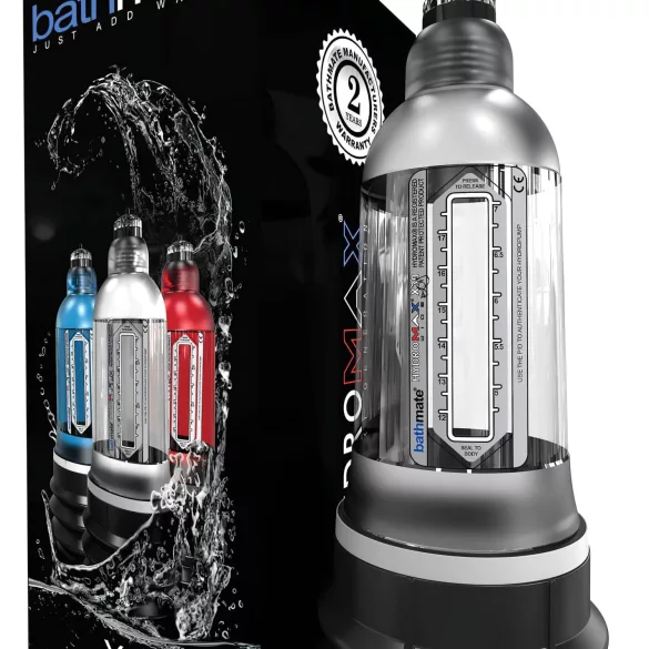 Bathmate Hydromax 7 Wide - pompe à pénis hydraulique - transparent
