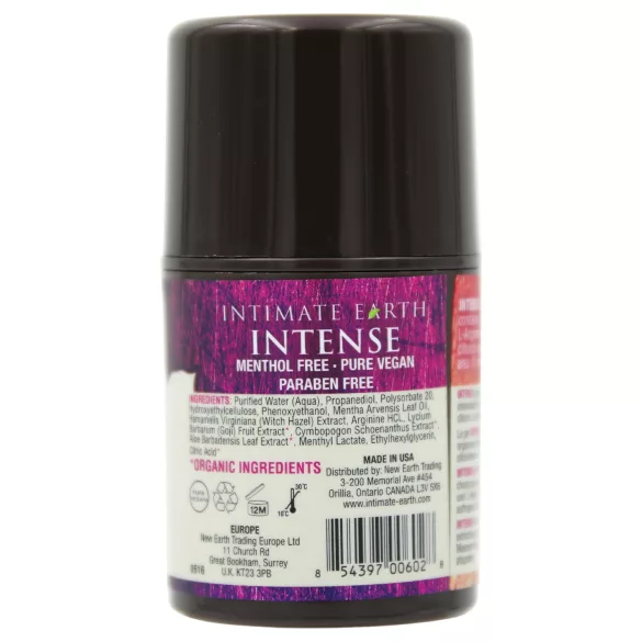 Intimate Earth Intense - sérum stimulant clitoridien pour femmes (30 ml)