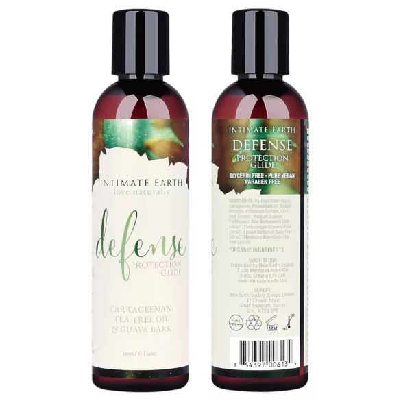 Intimate Earth Defense - lubrifiant antibactérien (120ml)