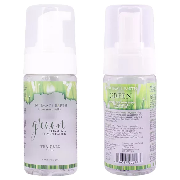 Intimate Earth Green Tea - spray désinfectant et nettoyant (100 ml)