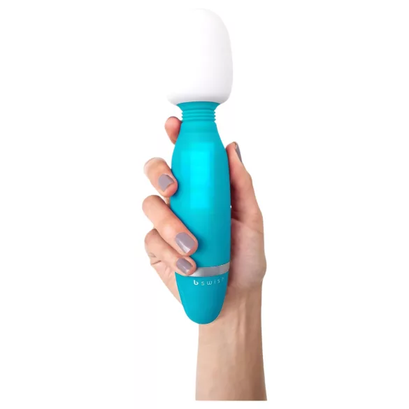 B SWISH - wand vibrant - stimulateur massant - silicone vert