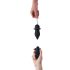 B SWISH Bfilled Classic - vibromasseur anal radiocommandé (noir)