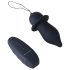 B SWISH Bfilled Classic - vibromasseur anal radiocommandé (noir)