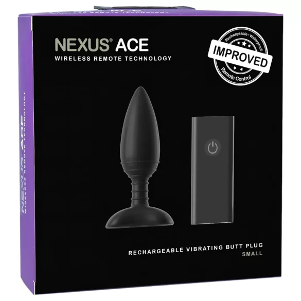 Nexus Ace - plug anal vibrant télécommandé - rechargeable - petit